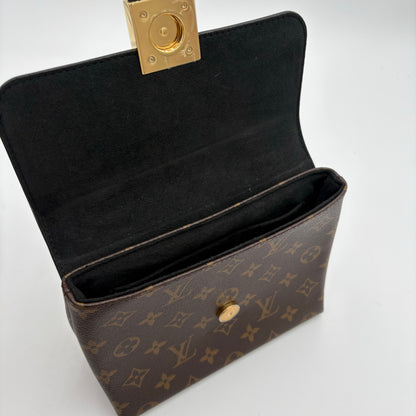 Chipped Louis Vuitton Monogram Locky 2 Way Bag