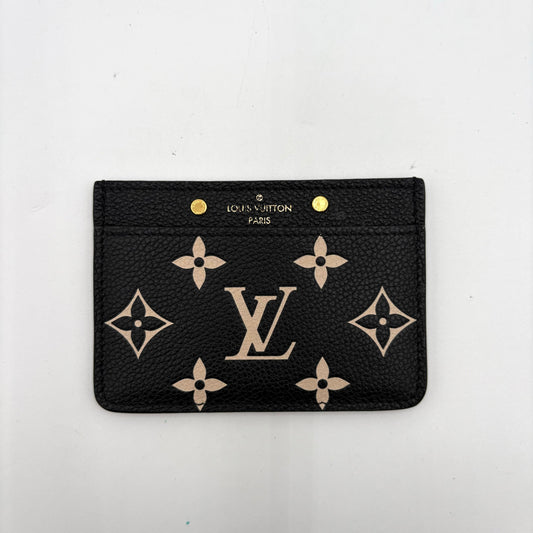 Louis Vuitton Bicolor Empreinte Card Case