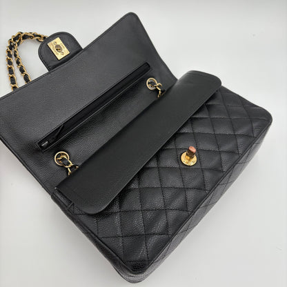 Pre 2008 Chanel Caviar Gold Hardware Double Flap