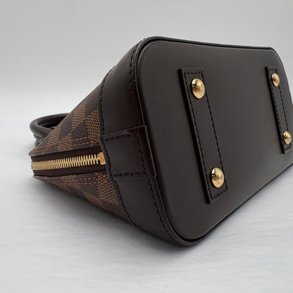 Chipped Louis Vuitton Alma BB Damier Ebene