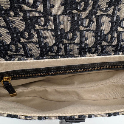 2024 Christian Dior Saddle Bag Oblique Jacquard