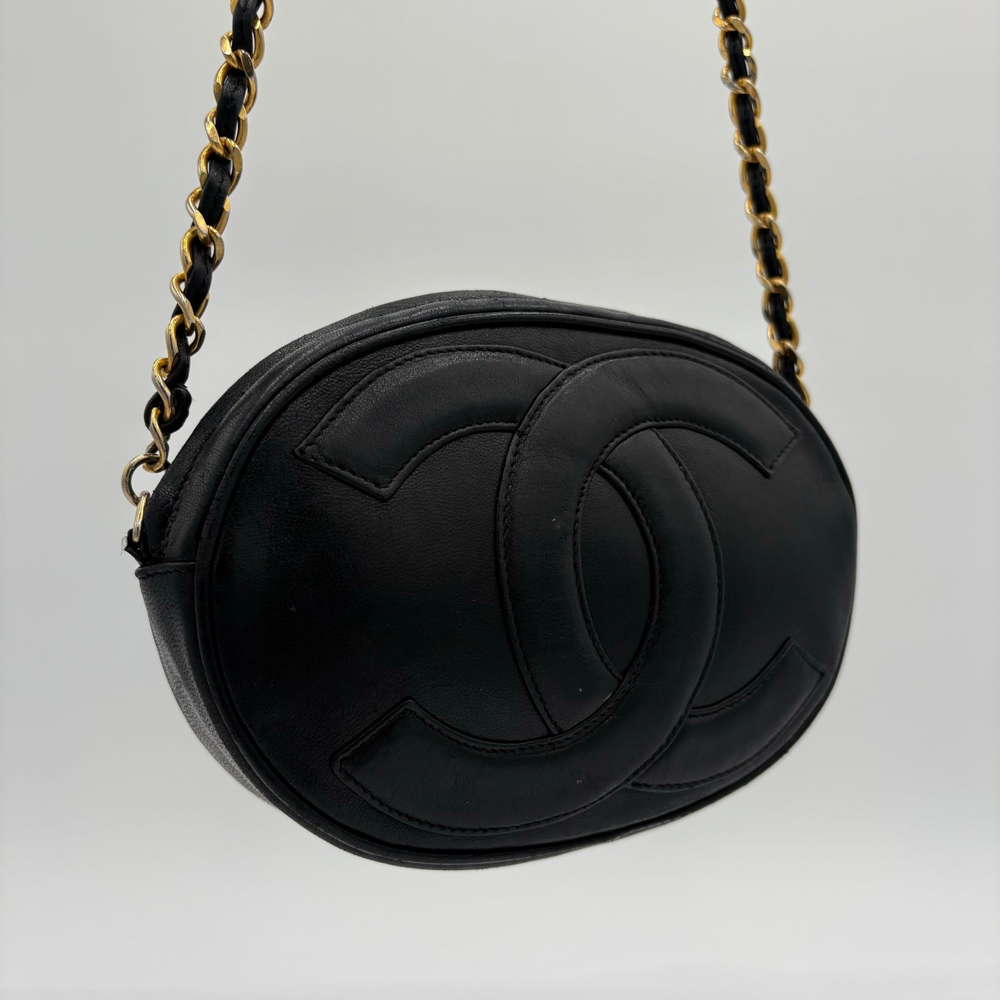 1986-88 Chanel Timeless Oval Bag No Tassel