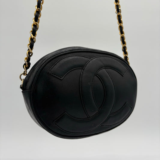 1986-88 Chanel Timeless Oval Bag No Tassel