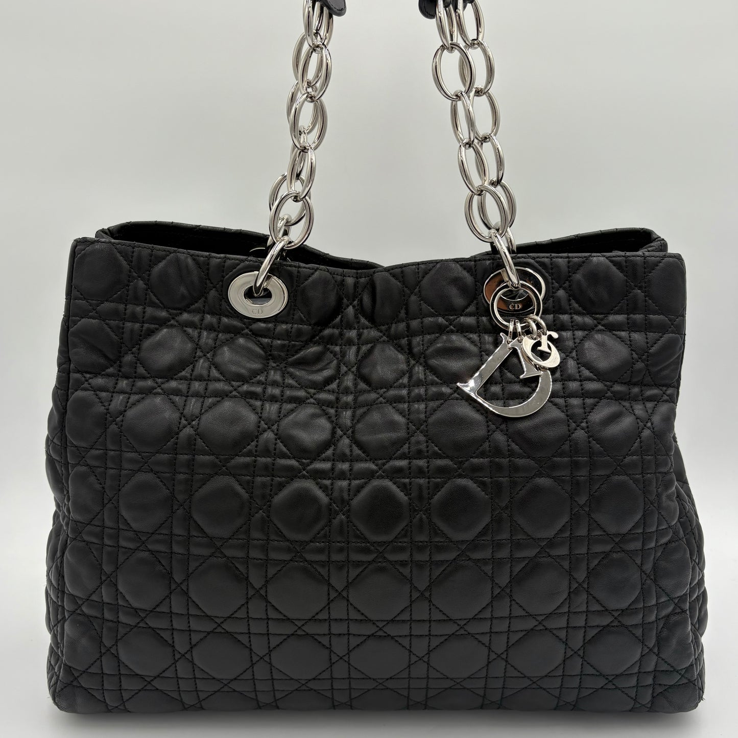 Christian Dior Cannage Lady Dior Soft Tote
