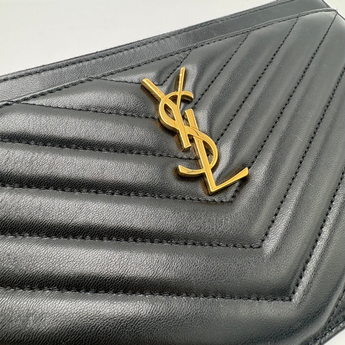2023 Saint Laurent Leather Pouch