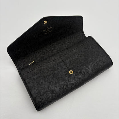 Chipped Louis Vuitton Sarah Wallet