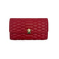 NWT Roberto Cavalli Quilted Continental Wallet