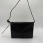 YLS Yves Saint Laurent Black Lizard Bag