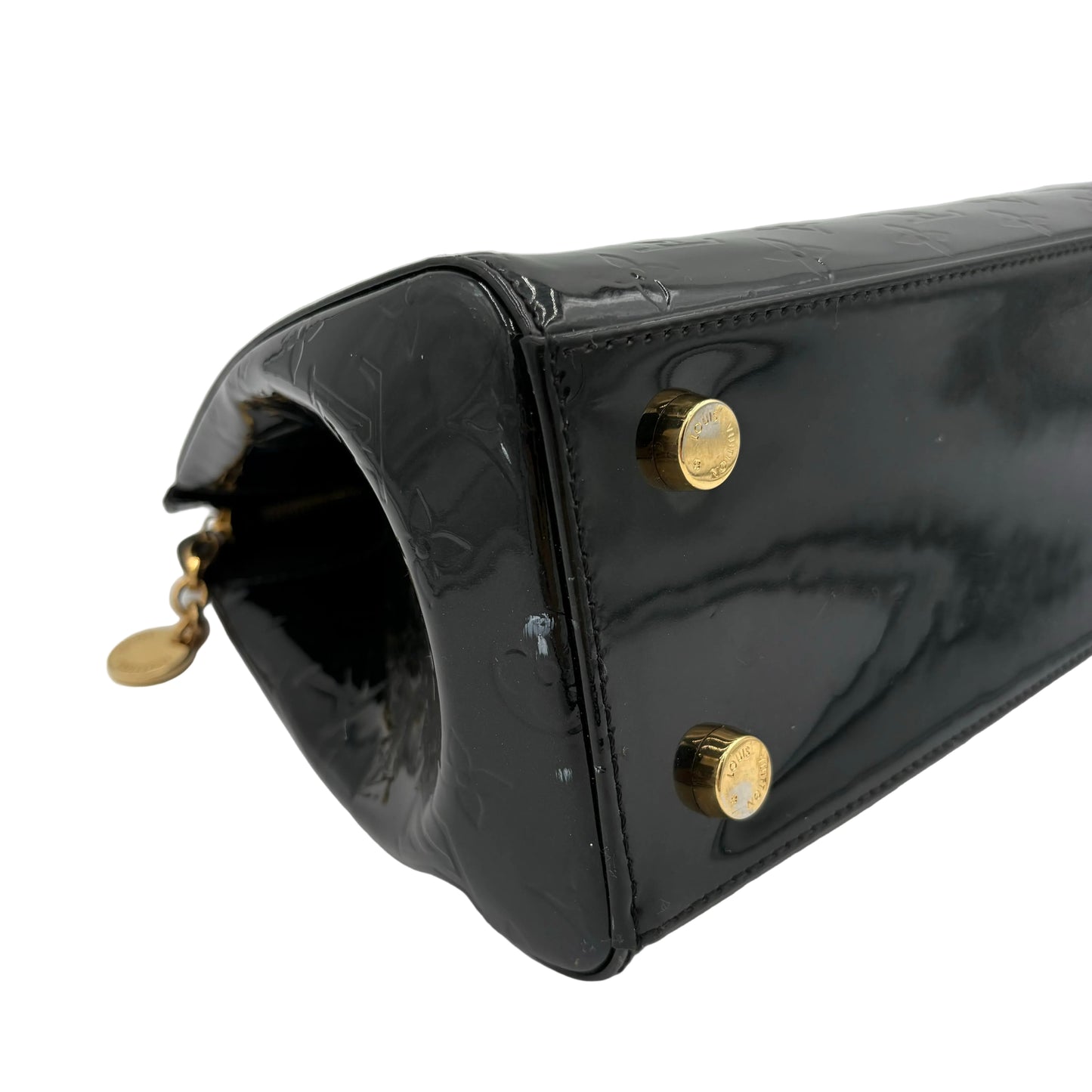 Louis Vuitton Brea Handbag-Vernis Black : MM