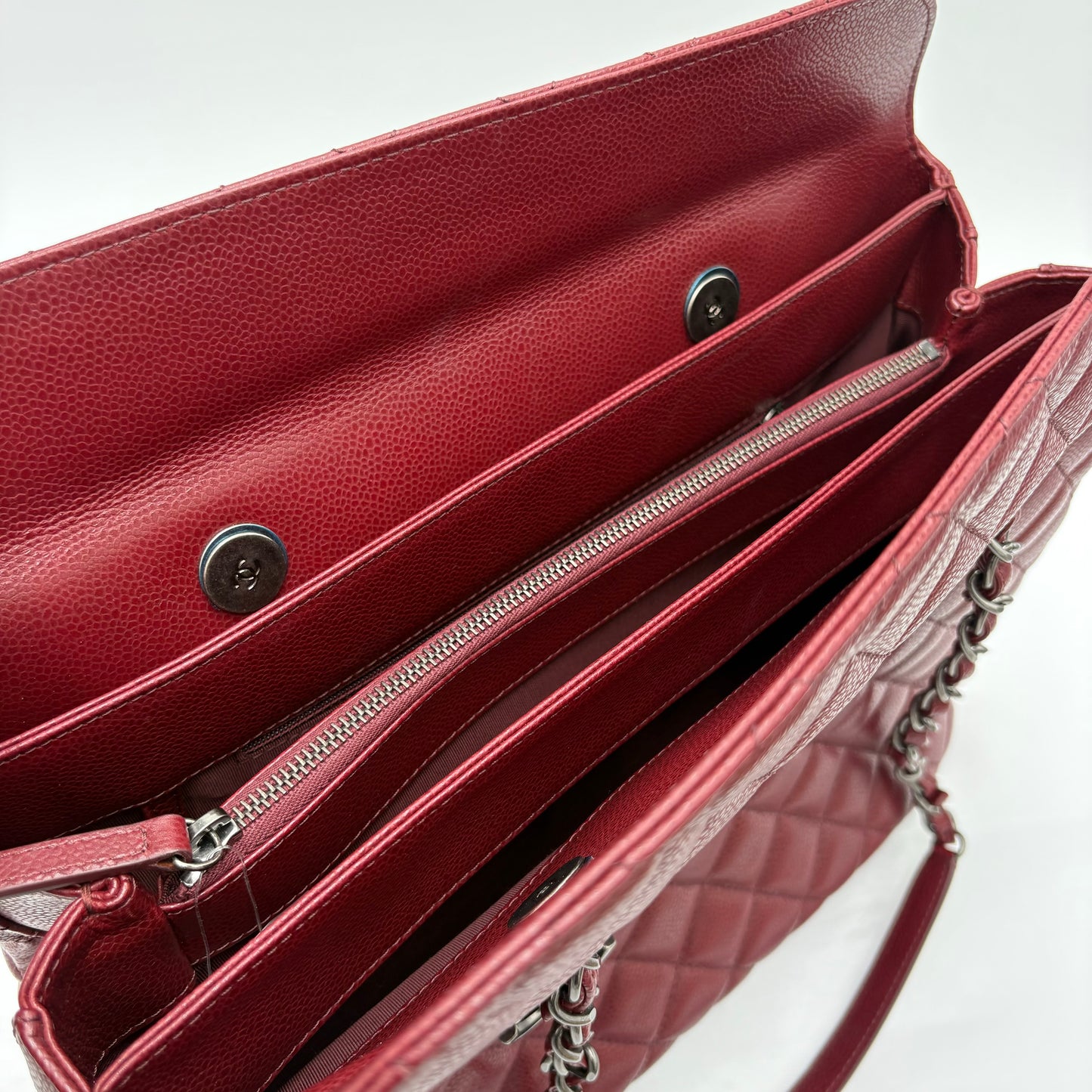2015-16 Chanel Quilted City Shopping Tote