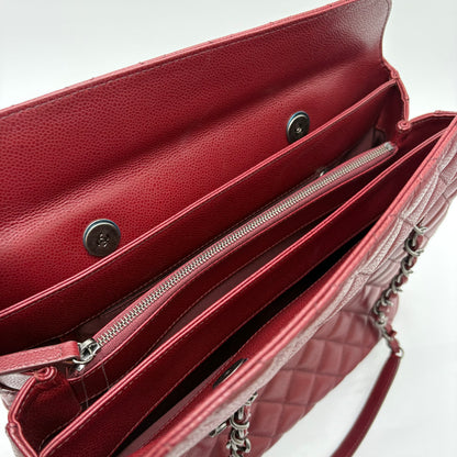 2015-16 Chanel Quilted City Shopping Tote