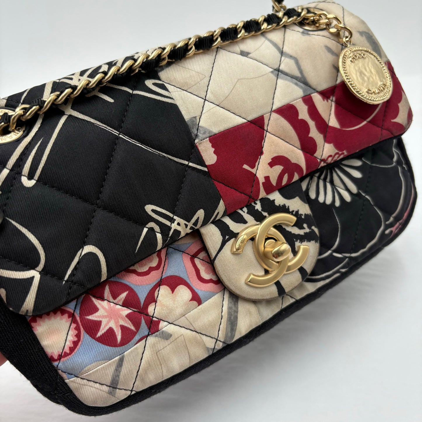 2014 Chanel Mini Patchwork Flap