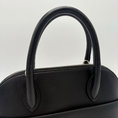 Balenciaga Calfskin Leather Ville Satchel Bag
