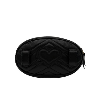 Gucci GG Marmont Black Belt Bag
