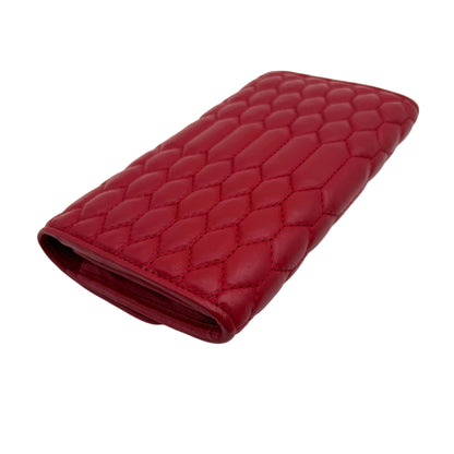 NWT Roberto Cavalli Quilted Continental Wallet