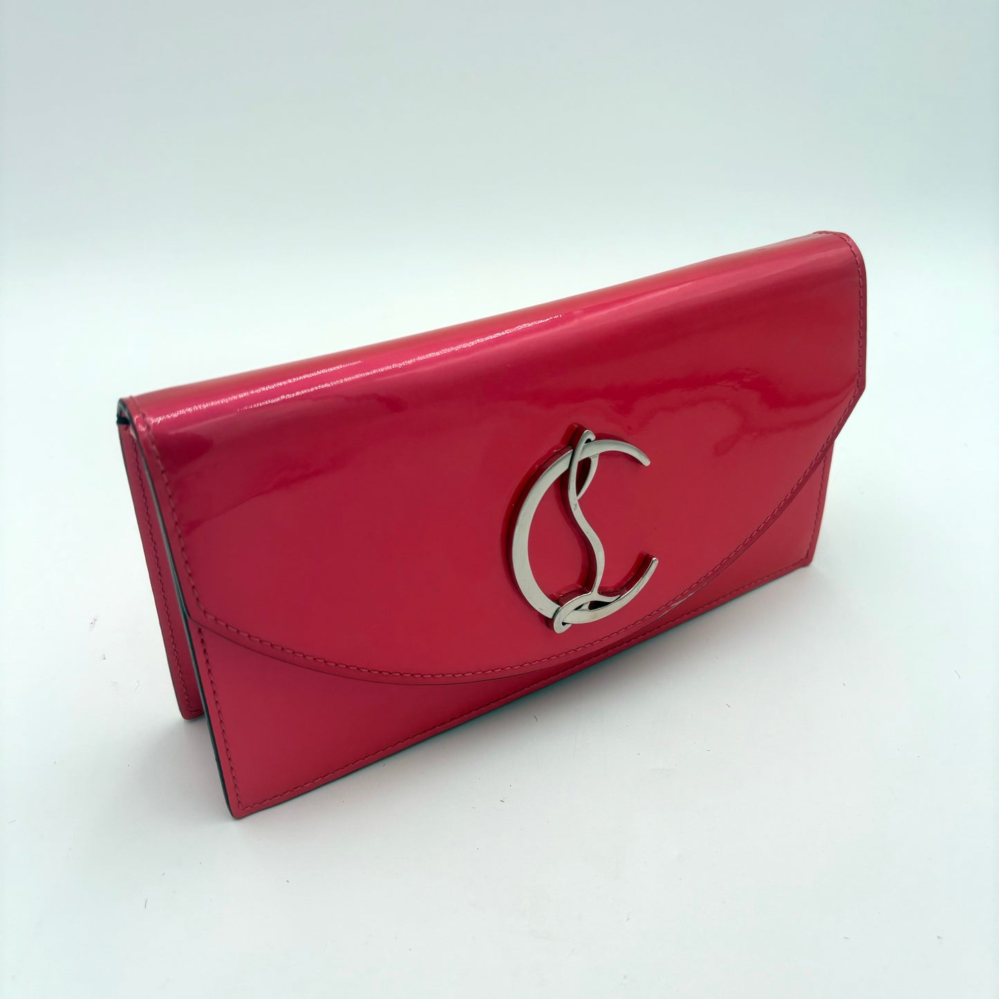 Christian Louboutin Loubi54 Clutch Pink
