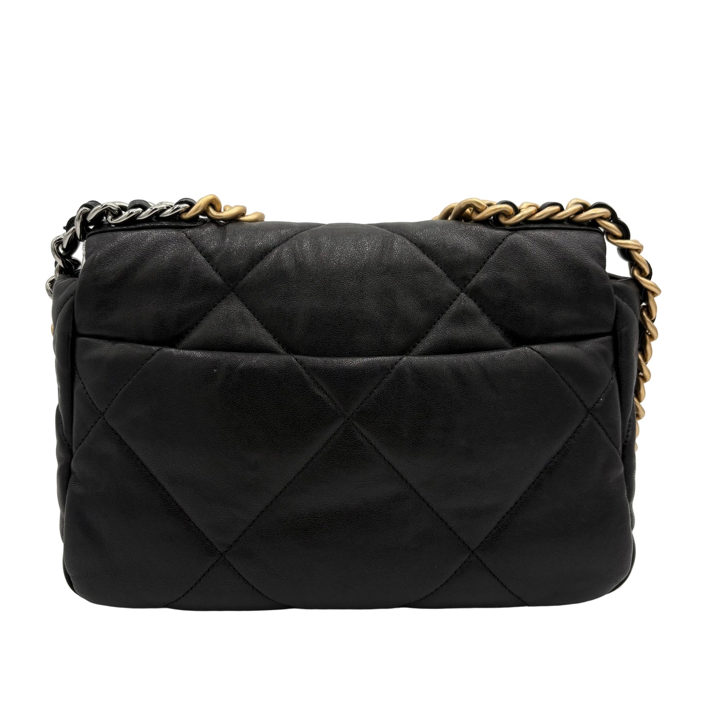 NMIB CHANEL 19 Quilted Lambskin Multicolor Hardware