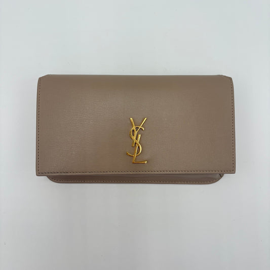 Saint Laurent Kassandre Phone Case Cream