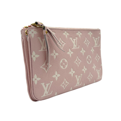 Louis Vuitton Double Zipper Pochette: Pink