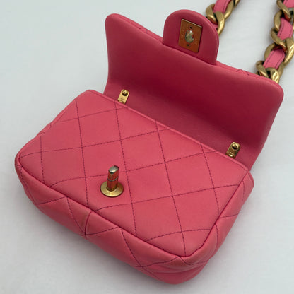 Chanel Lambskin Quilted Small CC Funky Town Flap