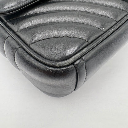 Prada Diagramme Quilted Leather Flap Bag