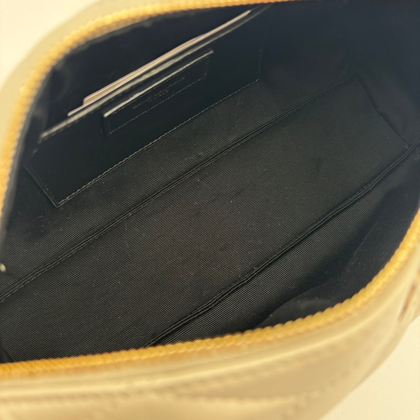Saint Laurent Sade Tube Quilted Leather Bag