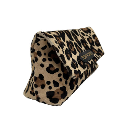 Tom Ford Cowhide Leopard Clutch