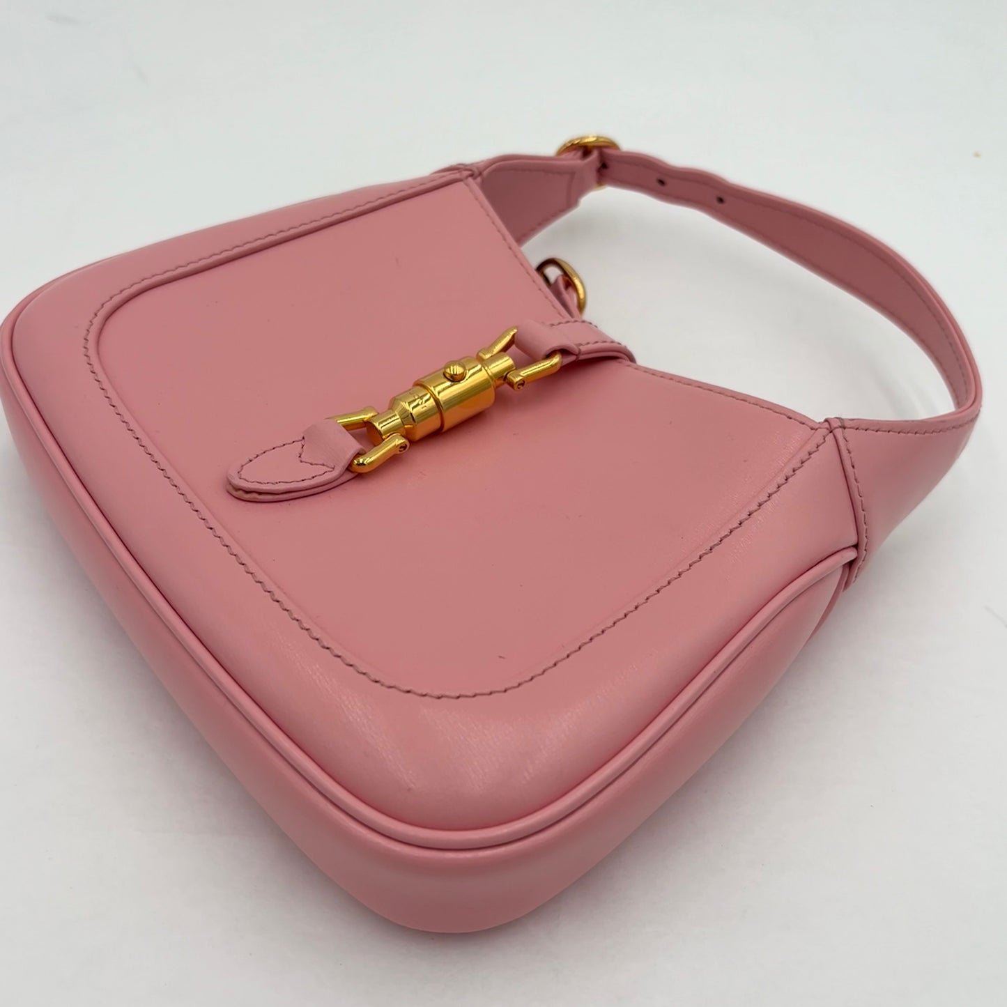 Gucci 1961 Mini Jackie Pink Leather