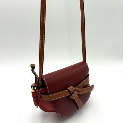 Loewe Mini Gate Tricolor Leather Bag