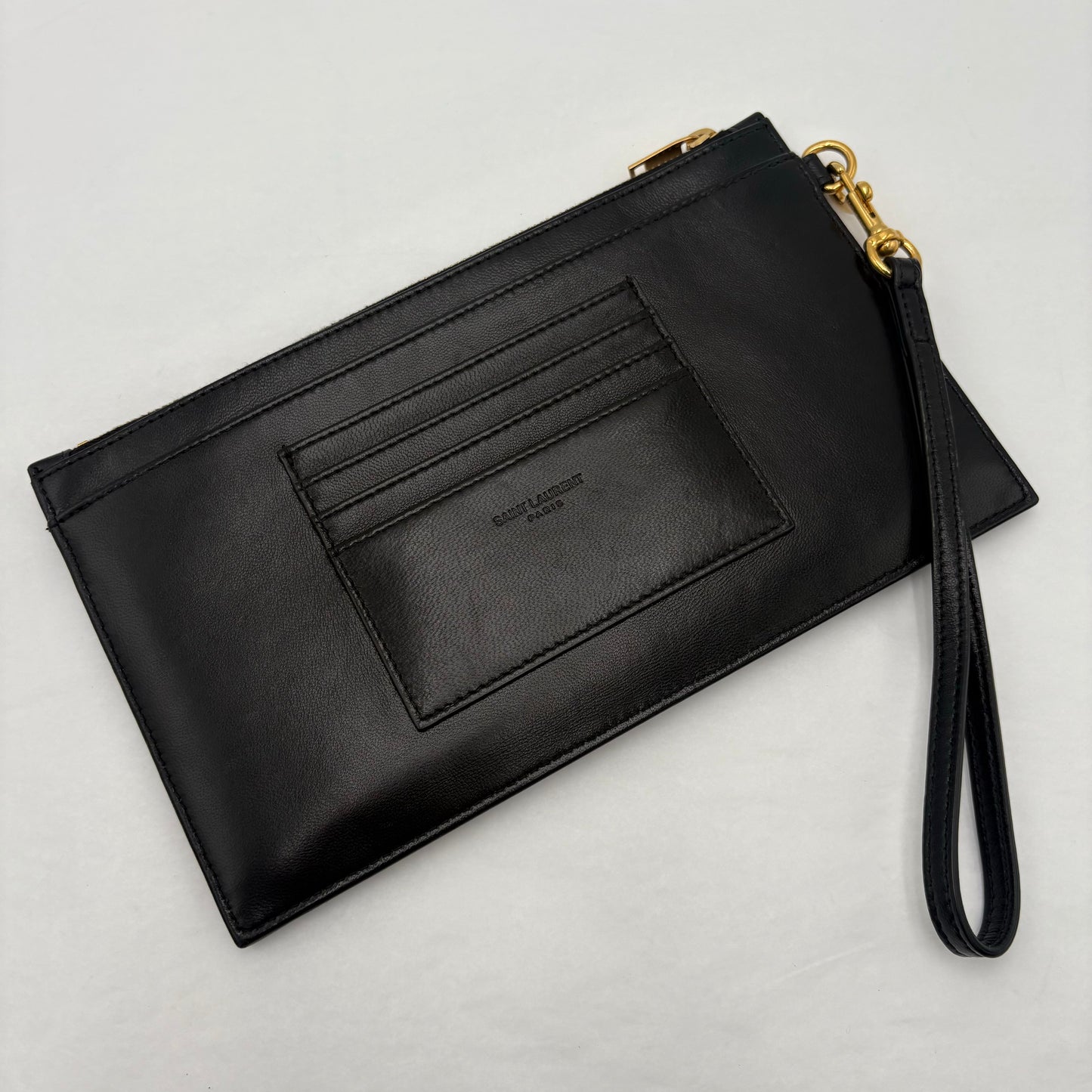 2023 Saint Laurent Leather Pouch