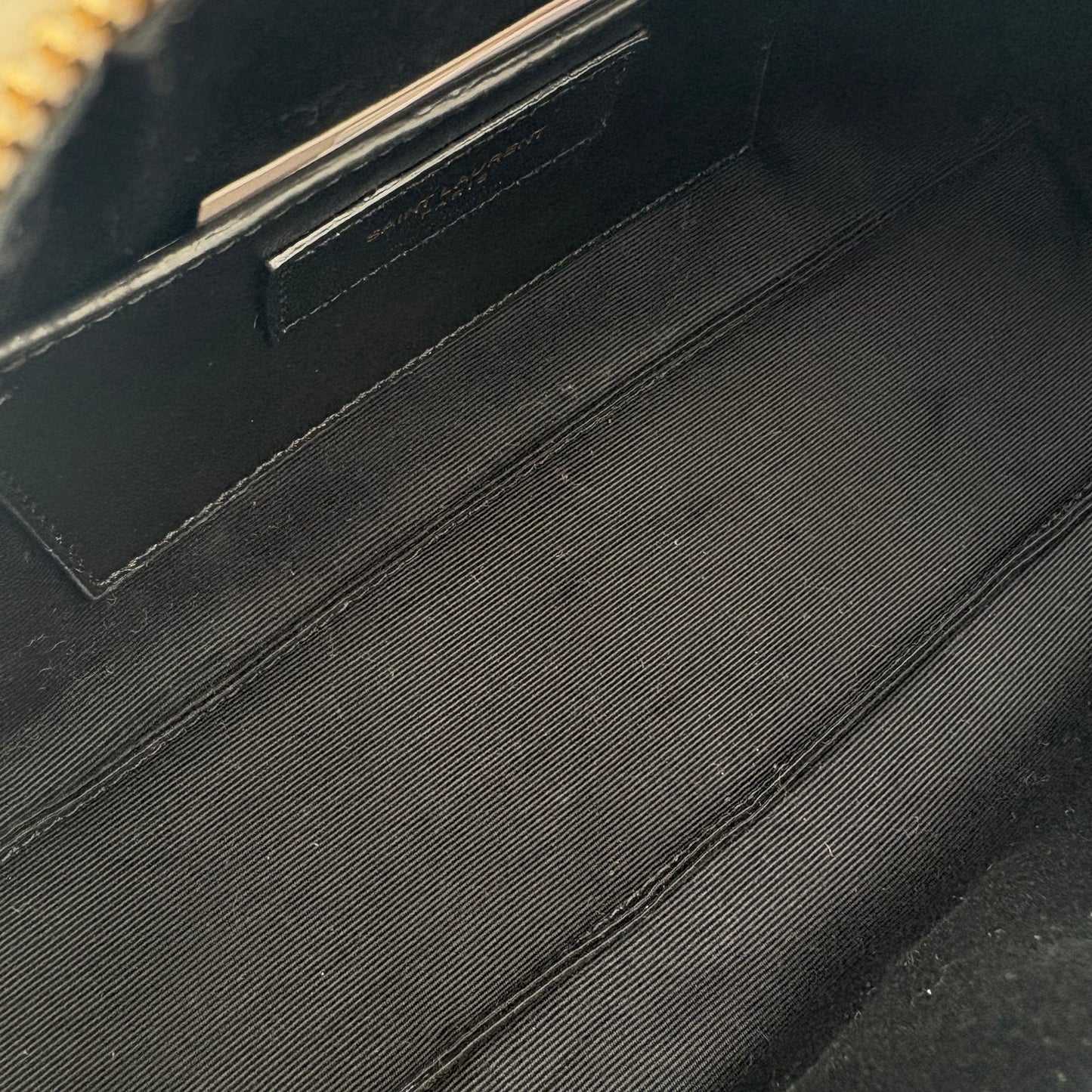 Saint Laurent Sade Tube Quilted Leather Bag