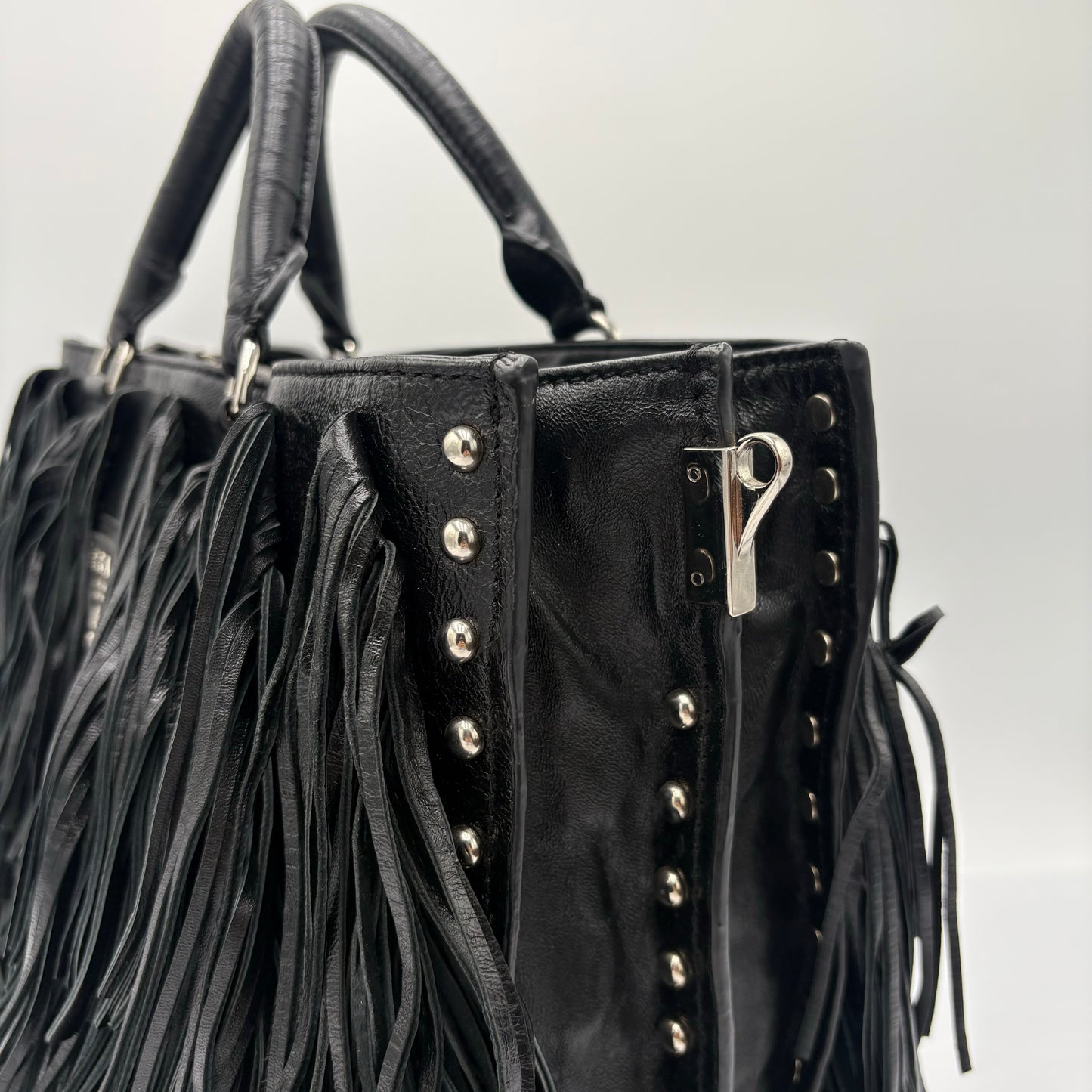 Prada Fringe Top Handle Bag
