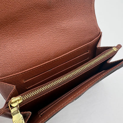 2015 Louis Vuitton Sarah Compact Wallet