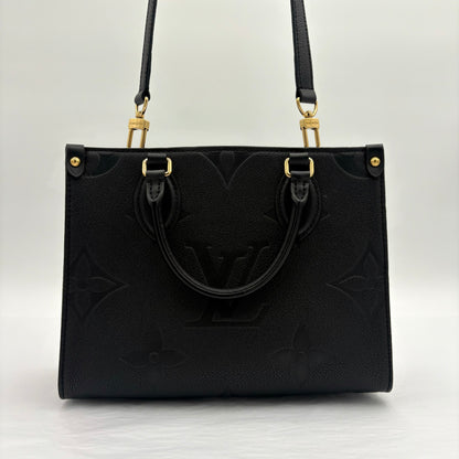 Chipped Louis Vuitton ONTheGo PM Giant Monogram