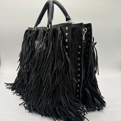 Prada Fringe Top Handle Bag