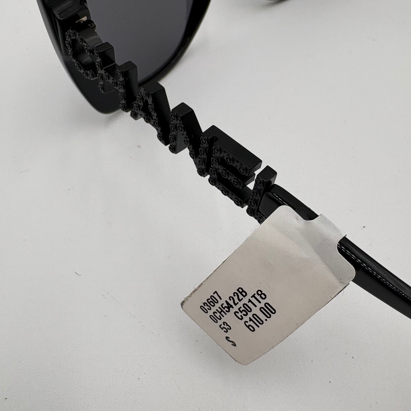 NIB Chanel Square Diamante CC Sunglasses