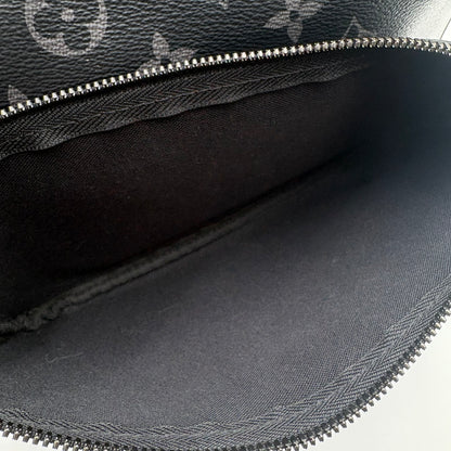Chipped Louis Vuitton Eclipse Trio Messenger Bag