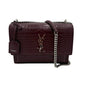 Saint Laurent Medium Sunset Chain Bag - Purple
