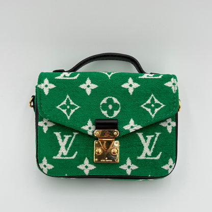 2022 Louis Vuitton Green Jacquard Micro Metis