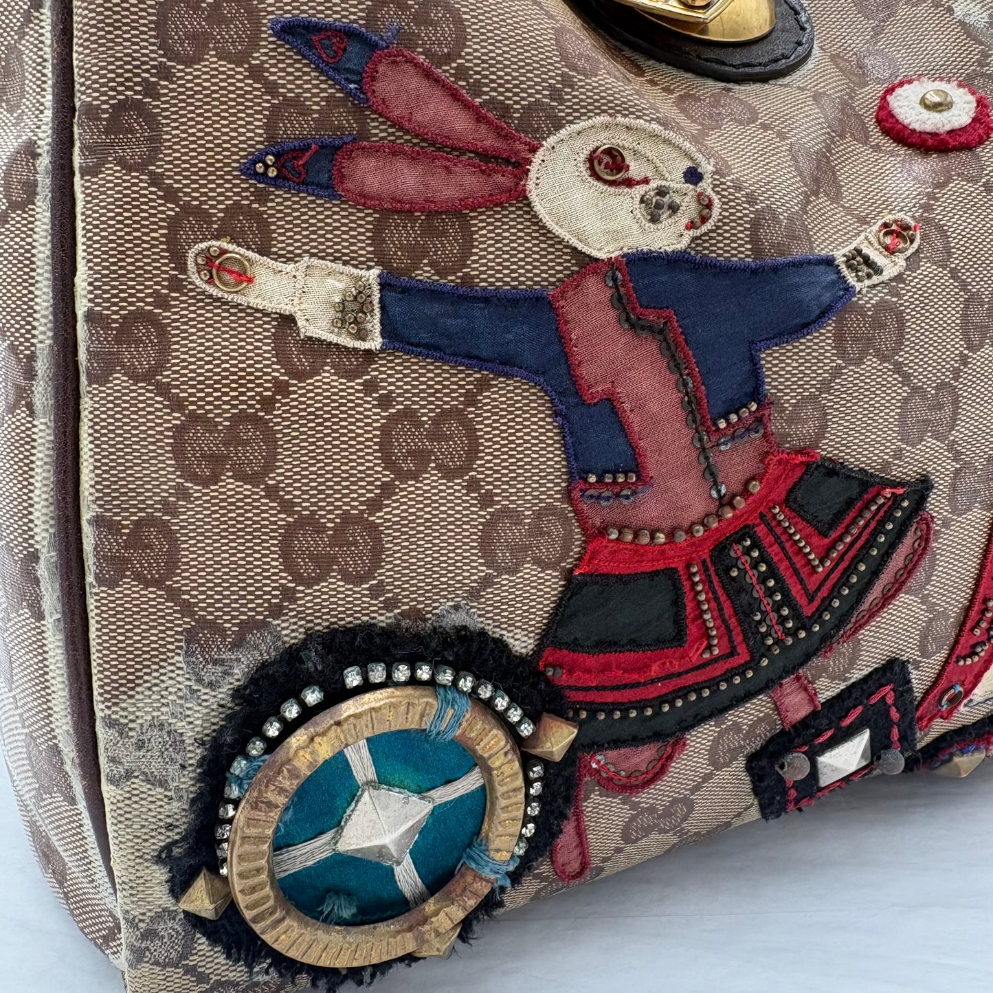 Gucci Babouska Fable Boston Bag
