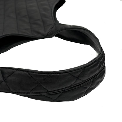 YSL Saint Laurent Quilted Icare Shopping Tote