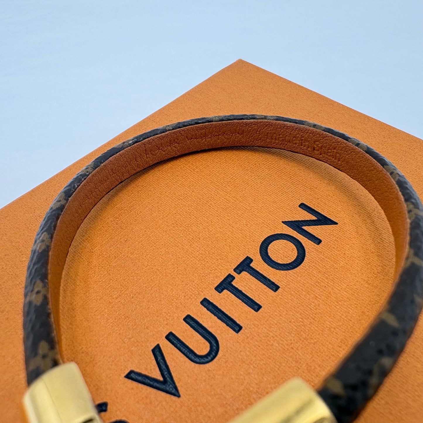 Louis Vuitton Tribute Canvas Bracelet