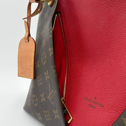 2020 Louis Vuitton V Tote Monogram/Leather 2 Way Tote