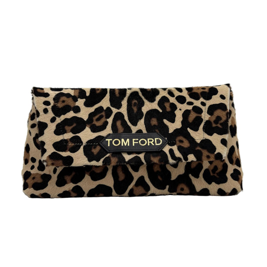 Tom Ford Cowhide Leopard Clutch