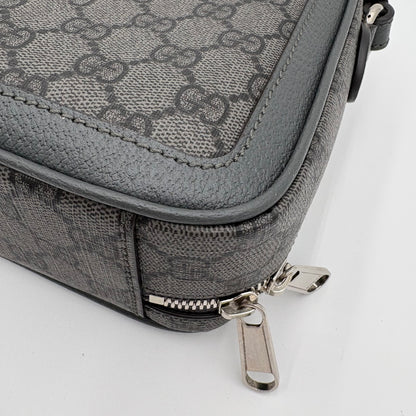 Gucci Ophidia Gray Black Supreme Crossbody bag