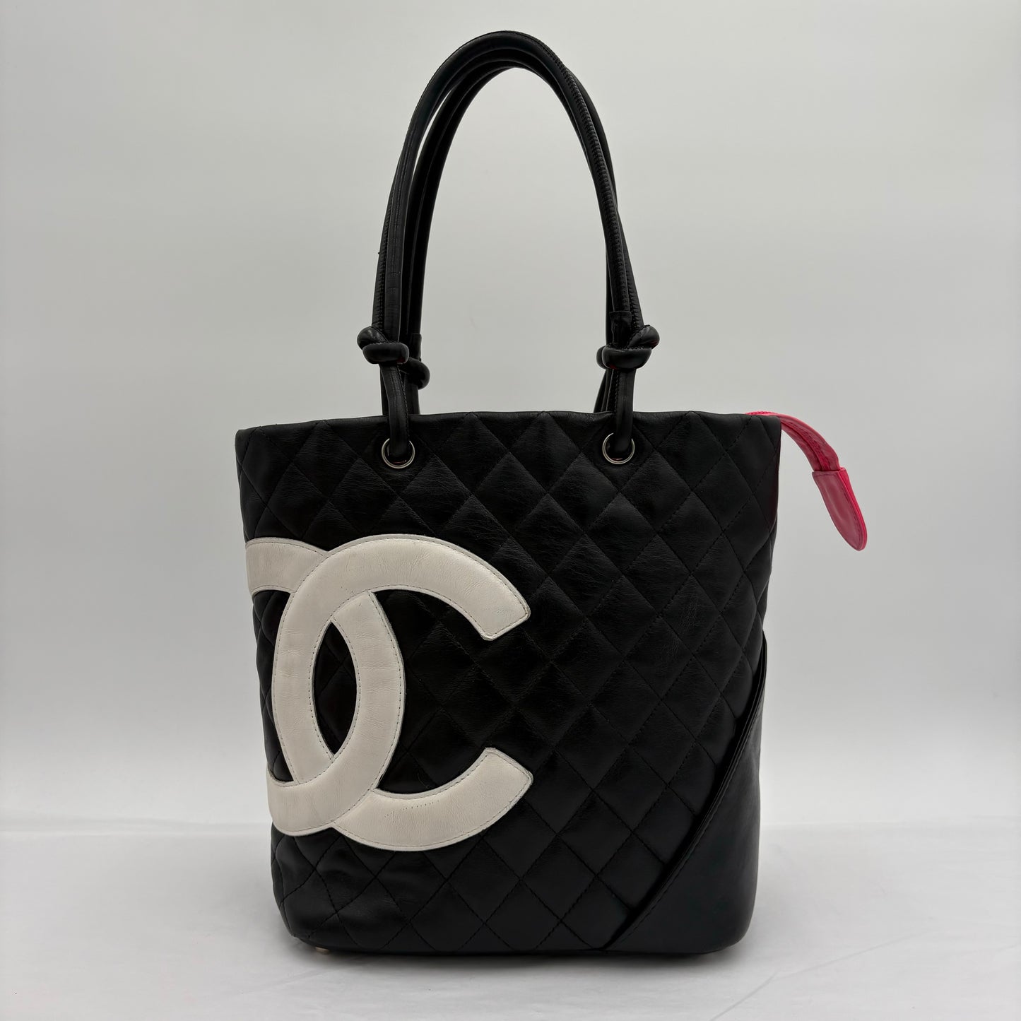 Chanel Black/White Cambon Medium Tote
