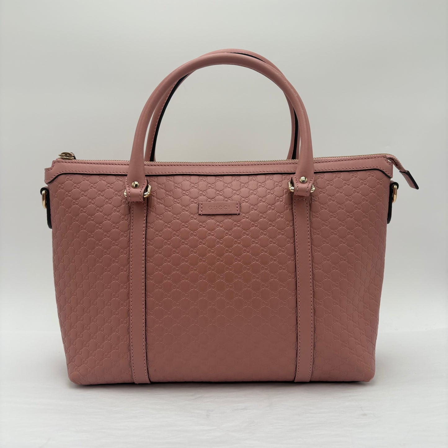 Gucci Microguccissima Zippered Satchel