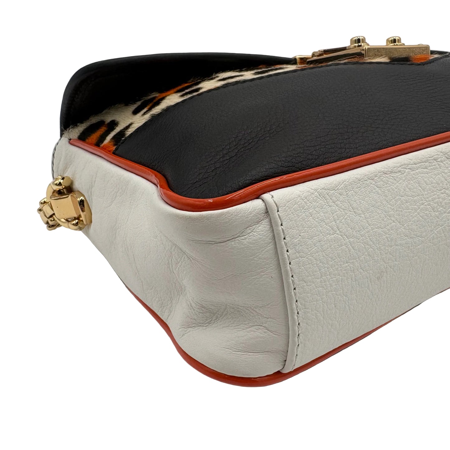 Just Cavalli Leopard Fur/Leather Purse