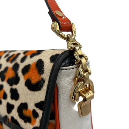 Just Cavalli Leopard Fur/Leather Purse
