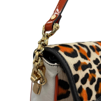 Just Cavalli Leopard Fur/Leather Purse